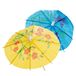 Garcia de Pou houten ijsdecoraties Indonesische Parasol in doos, hout, gesorteerd, 15 x 30 x 30 cm