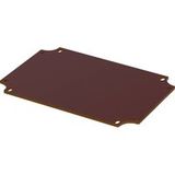Bopla BoVersa BOV M 1209 pour plaque de montage PC Hardpapier (l x l x h) 77.50 x 114.50 x 2 mm 1 pièce