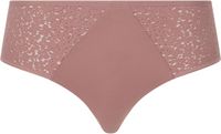 Chantelle Lingerie Dames Slips Gebloemd Bruin M