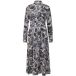 COMMA Blousejurk navy / duifblauw / wit