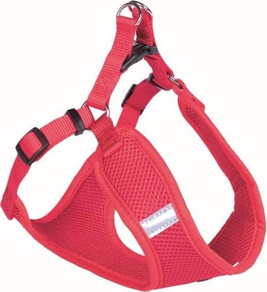 Nobby hondentuig Mesh Reflect - Rood - Maat M - Reflecterend