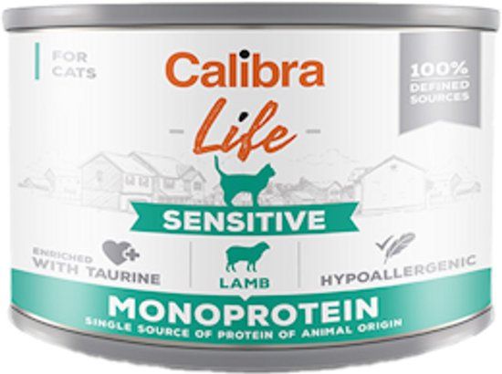 Calibra Cat Life Sensitive Natvoer - Lam - 6 x 200 gram