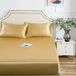 Satijnen hoeslaken, kingsize, goud