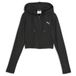 PUMA Essentials sweat à capuche côtelé ajusté zippé intégral Femme Noir Taille XL