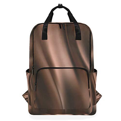 MONTOJ Travel Rugzak Mellow Romige Chocolade Patroon School Rugzak