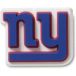 Crocs Jibbitz NFL New York Giants Logo