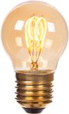 Lucide G45 - Filament lamp - Ø 4,5 cm - LED 3 StepDim (Memory) - E27 - 1x3W 2200K - Amber