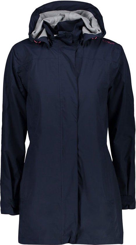 CMP Jas Met Regenknopen Blauw M Vrouw