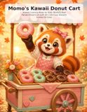 Momo's Kawaii Donut Cart: Kawaii Coloring Book for Kids