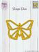 Nellie's Choice Shape die Origami butterfly
