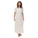 Robe longue à manches courtes Evie Ankle