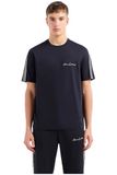 A|X Armani Exchange Homme T-shirt Coupe Standard Marine Coton Manche Courte XS