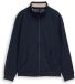 Tom Tailor - Veste Harrington en matière déperlante - Taille XXXL - bleu captain