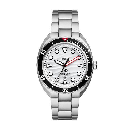 FOSSIL FS6063 Heren Horloge - Zilverkleurig - 42mm - Staal - 20 ATM - 2024
