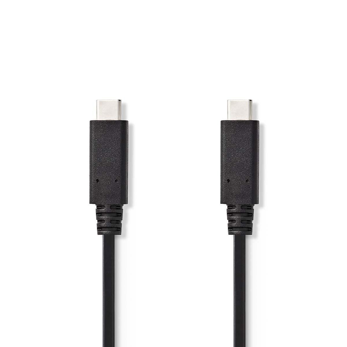 Nedis CCGP64750BK10 USB-kabel 1 m Zwart