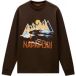 NAPAPIJRI Shirt navy / lichtblauw / chocoladebruin / oranje