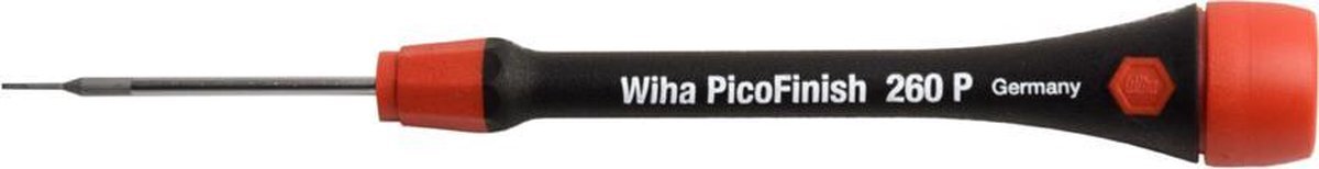 Wiha PicoFinish Slotted screwdriver Blade width: 0.8 mm Blade length: 40 mm