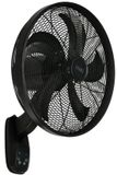 Lucci Air Glide DC WV Wandventilator 36 W Zwart
