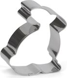Patisse Uitsteekvorm Haas 6 cm RVS Zilver