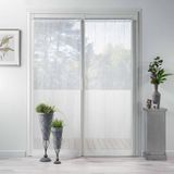 DOUCEUR D'INTERIEUR LINAHE gordijnen, 2 stuks, 70 x 200 cm, polyester, transparant