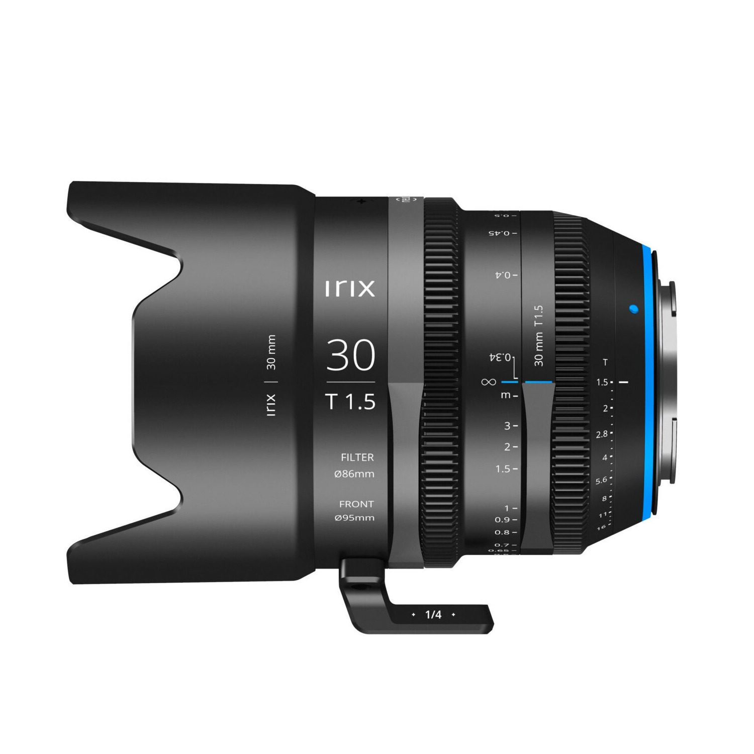 Boeken Irix Cine Lens 30mm T1.5 Fujifilm X-mount objectief