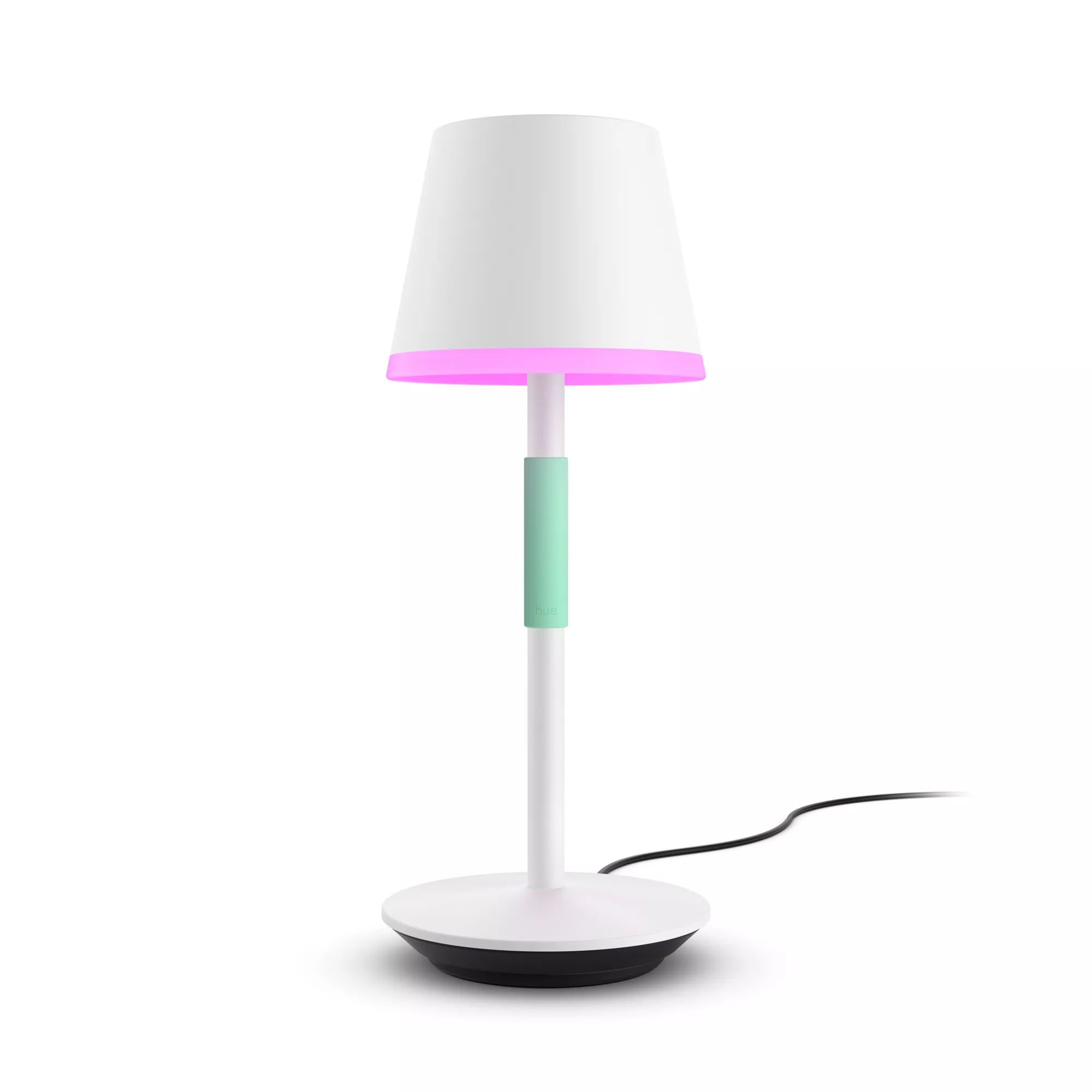 Philips Hue White and Color Ambiance Hue Go - Smart Table Lamp - White - LED
