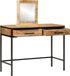 vidaXL Kaptafel met lade Bruin 100 x 40 x 120 cm Massief mangohout