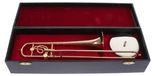 Trombone Trombone Model en Verguld Koper met Standaard