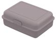 Pausen-Box Lunchbox en plastique biologique - boîte à pain robuste avec fermeture à clic, adaptée aux enfants et aux adultes - lilas