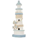 Out of the blue Decoratieartikel, hout, wit, 10,5 x 29,5 cm