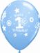 Folat - 1ste Verjaardag Ballonnen Jongen - 25 stuks