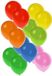 Bellatio Decorations Shoppartners Bv Party ballonnen - Gekleurd mix - 200x stuks - Latex - Binnen/buiten - 27 cm - Verjaardag