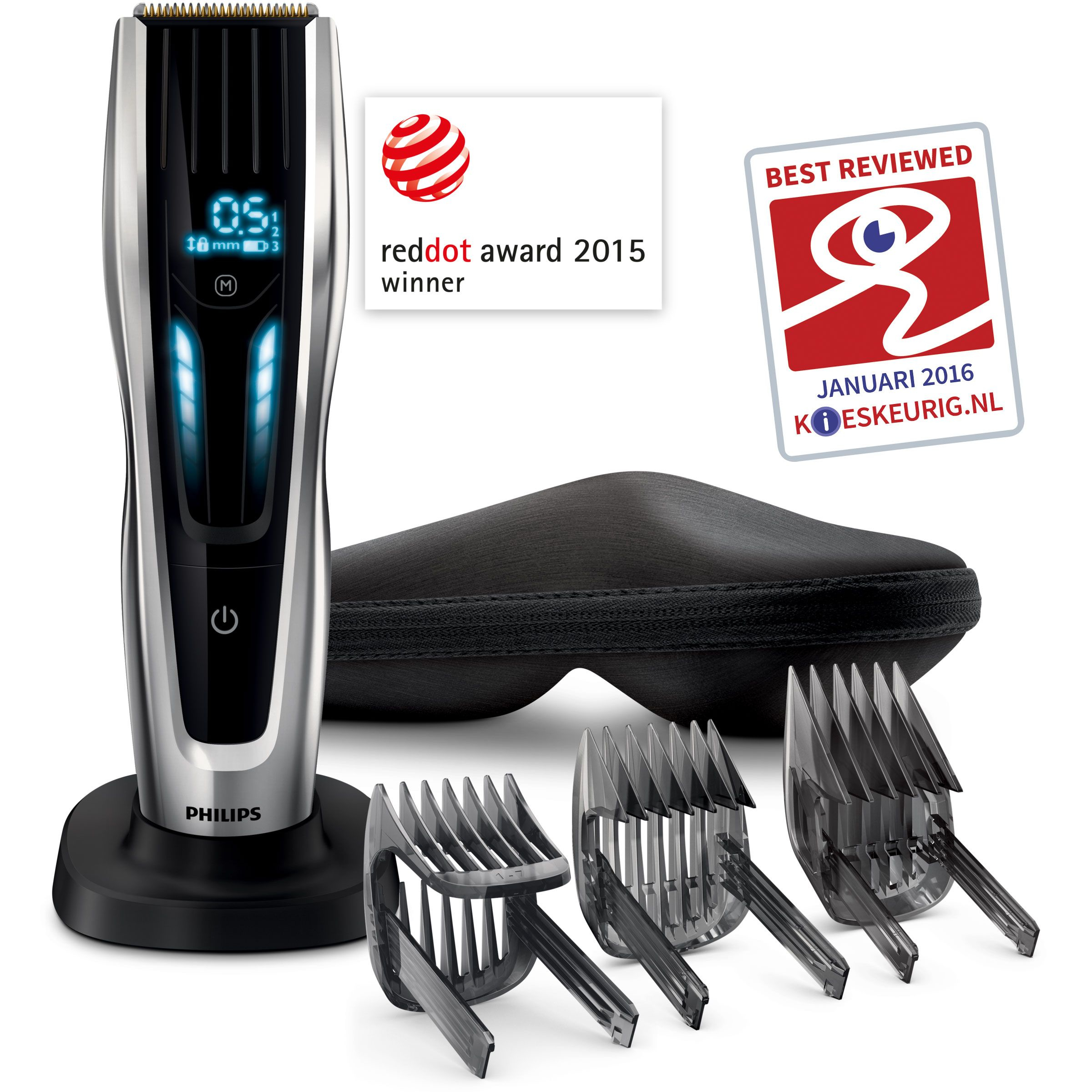 Philips Series 9000 HC9450/20 - Hair Clipper - Black/Silver
