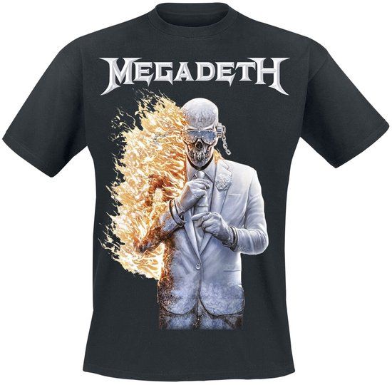 Megadeth Album 17 Cover Heren T-shirt - zwart - M