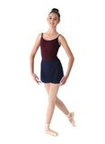 Mirella Women's Georgette Wrap Dance Skirt, Navy, One Size