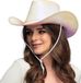 Boland Hoed cowboy Pearl wit Wit - 59 cm