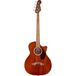 Fender California Deluxe Kingman Bass CE Mahogany WN Natural basse électrique-acoustique