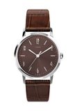 Timex Marlin Handwind Mechanisch Handopwindhorloge Bruin Kast: 100% Roestvrij Staal | Armband: 100% Leer 34 TW2W93300AJ