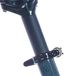 Cortina Zadelpen 27,2 x 350 alu black matt