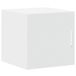 VidaXL Wandkast, wit, 40x42,5x40 cm, van houtvezel