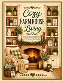 Cozy Farmhouse Living: A Relaxing Coloring Book for Home, Heart, & Simple Joys