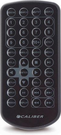 Caliber Afstandsbediening voor Dvd-Speler Auto MPD2010T en MDP298 (SP-MPD2010T-R1)
