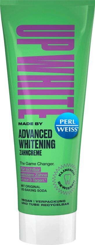 Perlweiss Tandpasta Up White Advanced Whitening, 75 ml