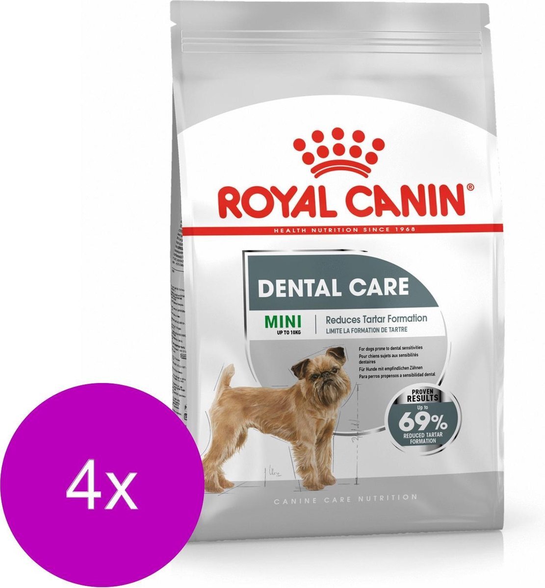 Royal Canin Ccn Dental Care Mini - Hondenvoer - 4 x 3 kg