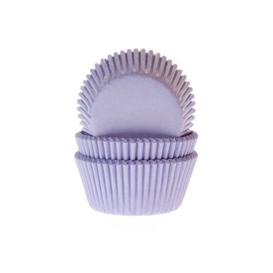 House of Marie Cupcake Cups Lila 50x33mm. 50st