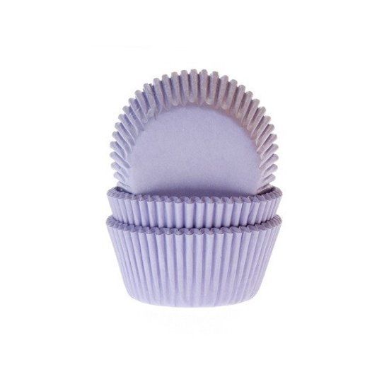 House of Marie Cupcake Cups Lila 50x33mm - 50st - 8718375851234