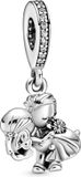 Pandora Icons Getrouwd stel bedel van sterlingzilver met heldere zirkoniasteentjes