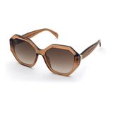 Lip TOUS Stoc41 Zonnebril voor dames, 1 stuk, Cognac (Shiny Transp.Cognac)