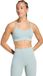 Adidas Performance Adidas All Me Rib Light Support Long Line Beha - Dames - Groen