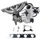 Audi turbocompresseur - 1.8 TSI Turbo - Audi A3, TT, VW Passat, Skoda Octavia, Seat Leon - Codes moteur : BYT, BZB, CDAA, CDAB - Pièce de rechange, numéro OEM : 06J145701, 06J145702